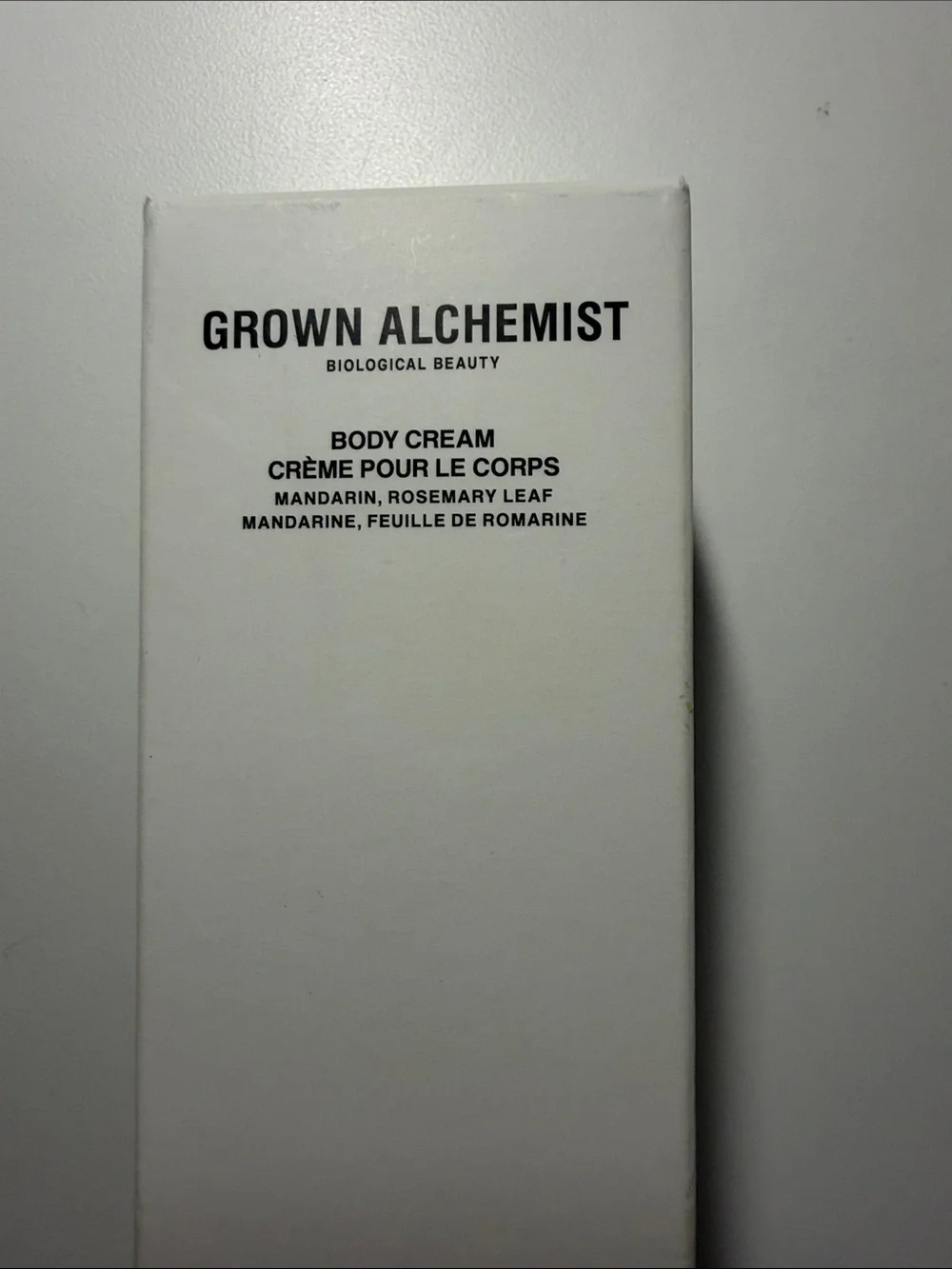 Grown Alchemist lightweight body